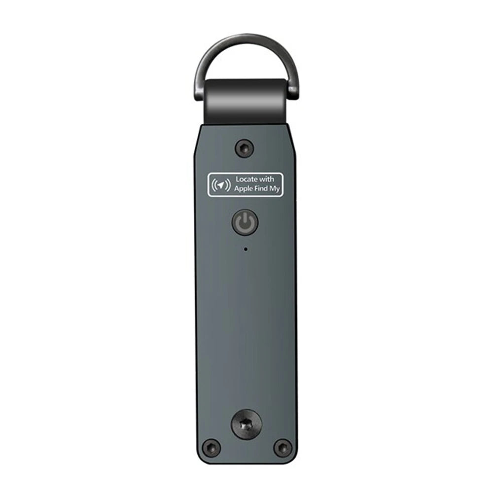 AirTag Key Holder - Built-In Tracker Keychain for 2–3 Keys, GPS Key Finder for Men & Women (iOS Only)