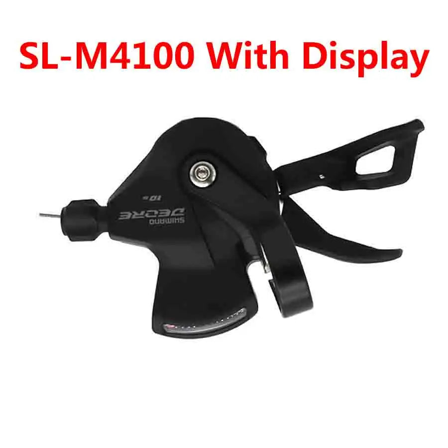 SHIMANO DEORE 10-Speed Groupset M4100 – Original Shifter SL-M4100-R & Rear Derailleur RD-M5120/ RD-M4120-SGS
