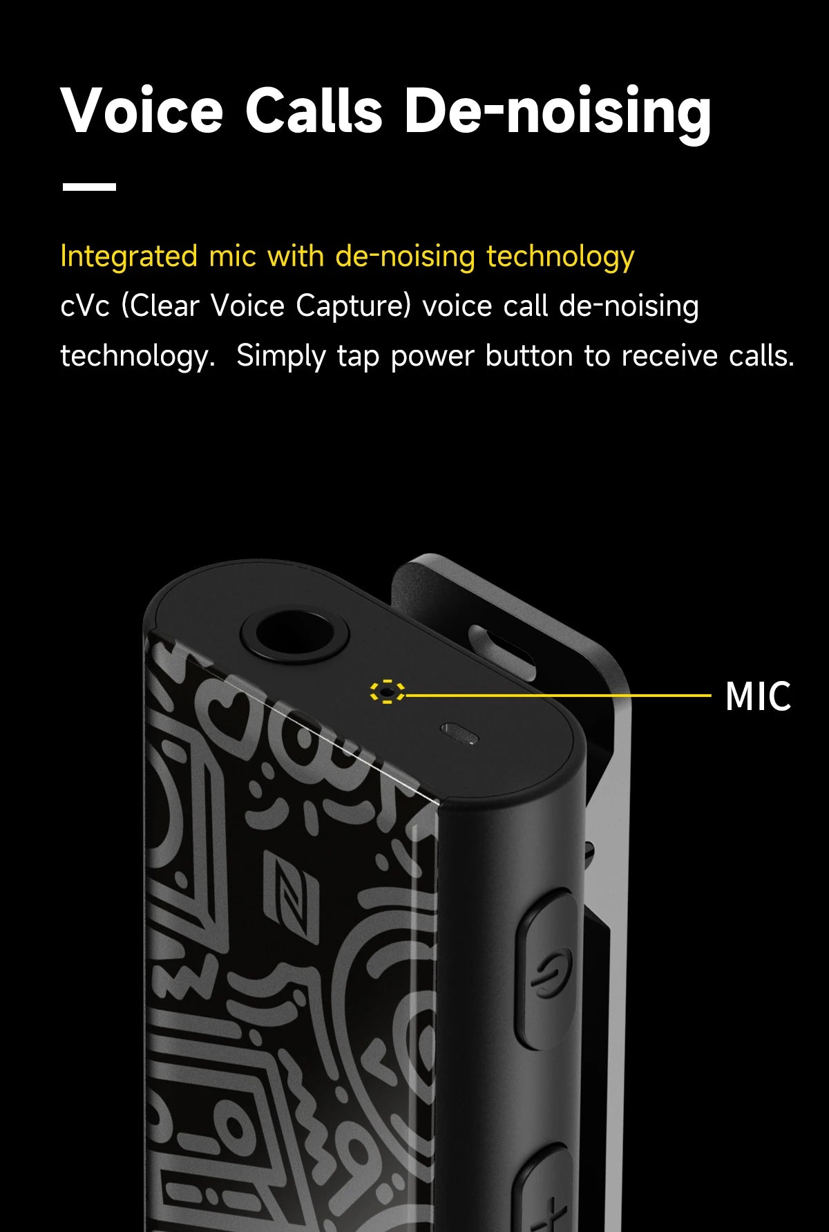 HiBy W3 II/W3 GEN 2 Type C USB DAC Dongle - Wireless Bluetooth Decoder, Headphone Amplifier, AMP, CarPlay, NFC, CVC Mic for Android & iOS