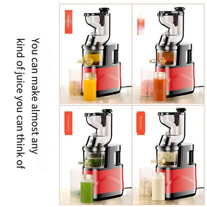 Houselin 7" Cold Press Juicer — Masticating Juicer Machine for Fruits & Vegetables