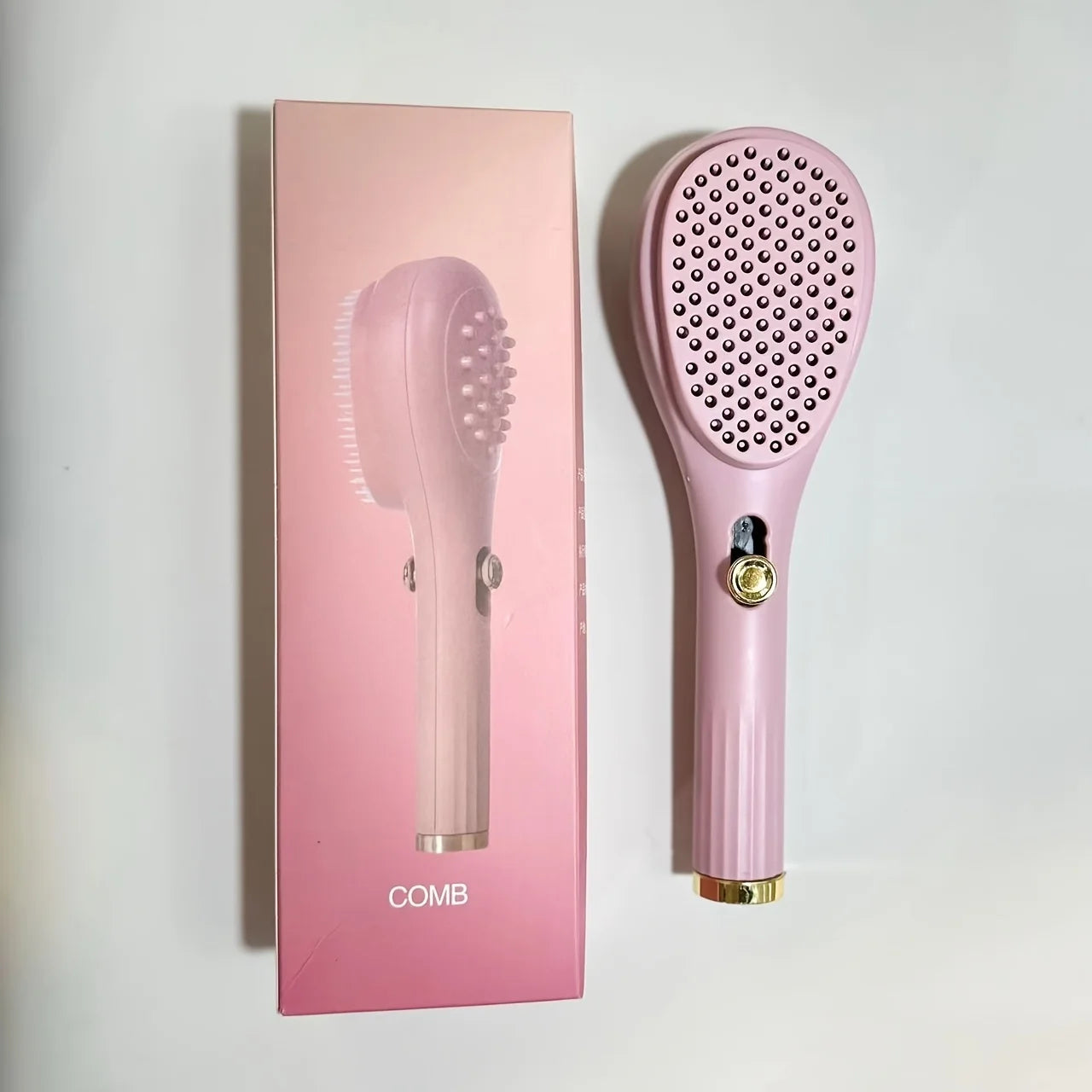 Magic Retractable Hair Comb - Anti-Static Detangling & Scalp Massage Brush for All Hair Types
