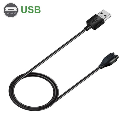 1M USB Type-C Charging Cable for Garmin Fenix 5–7 Series, Vivoactive & Venu – Fast Charge with Dustproof Plug