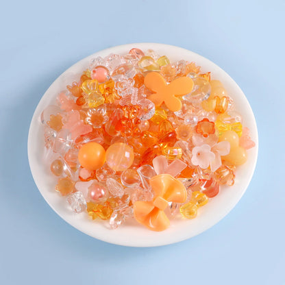 Candy Color Acrylic Beads - Mixed Style DIY Beads for Handmade Bracelets, Phone Chains & Jewelry Making