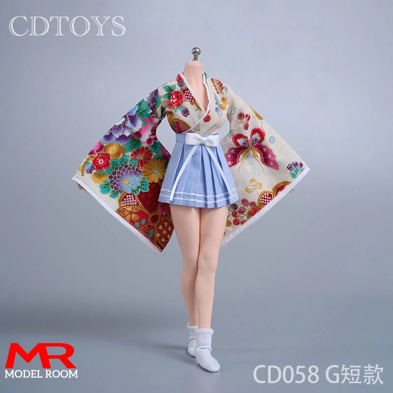 CDToys CD058 1/6 Scale Female Witch Kimono Costume – Doll Clothes for 12" Soldier Action Figures