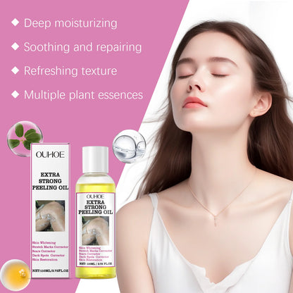 30/110ml Super Strength Body Peeling Oil — Brightening, Moisturizing & Exfoliating Skin Care Oil