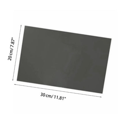 0°/90° Linear Polarizing Film 0.25mm - Adhesive Polarizer Filter Sheets for LCD Screens