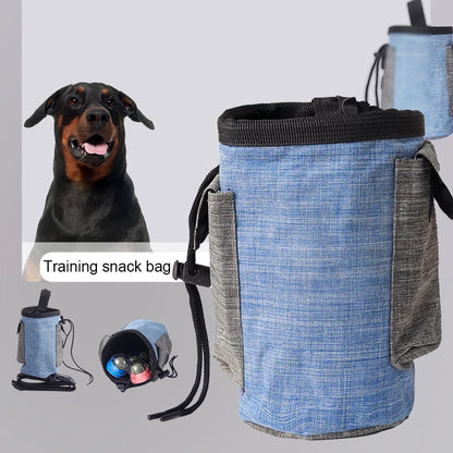 Pet Training Waist Bag - Portable Dog Treat Pouch for Snacks, Poo Bags & Outdoor Walking Essentials