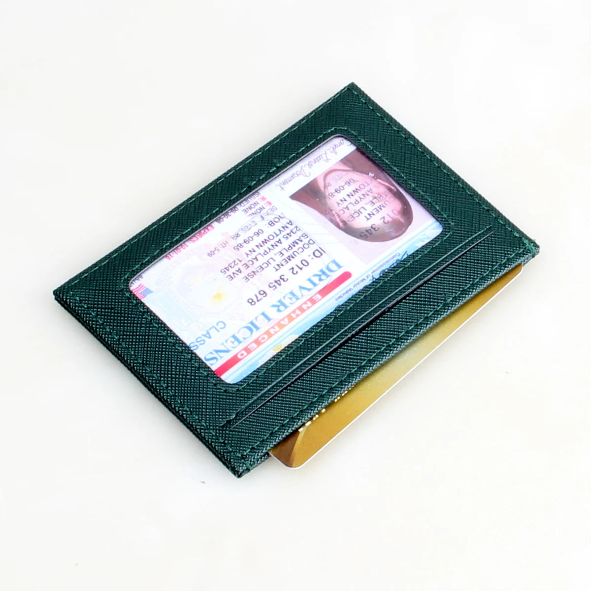 Slim PU Wallet – Credit & ID Card Holder Purse, Money Case for Men & Women, Fashion Bag