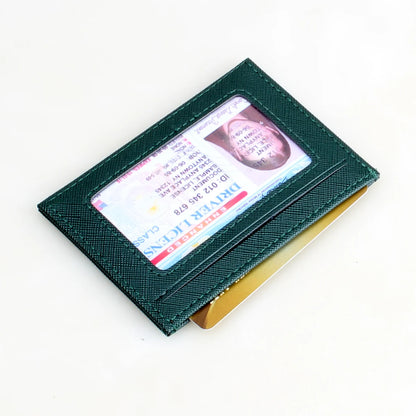 Slim PU Wallet – Credit & ID Card Holder Purse, Money Case for Men & Women, Fashion Bag