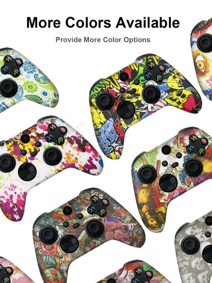 Silicone Protective Case for Xbox Series X/S Controller — Thumbstick Grips & Joystick Cover Gamepad Accessories