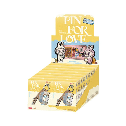 POPMART The Monsters Pin for Love – Letter Pendant Blind Box, Mystery Toy Doll & Anime Figure Gift
