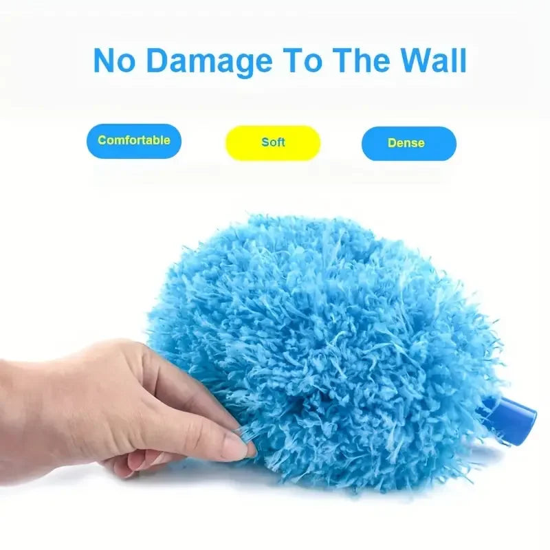 Ceiling Fan Cleaner Duster with Extension Pole – Removable Dust Brush for Ceiling & Fan Cleaning Tool