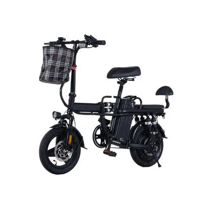 GLEERIDE A9 14" Mini Folding Electric Bike – 500W Motor, 48V 15Ah Battery