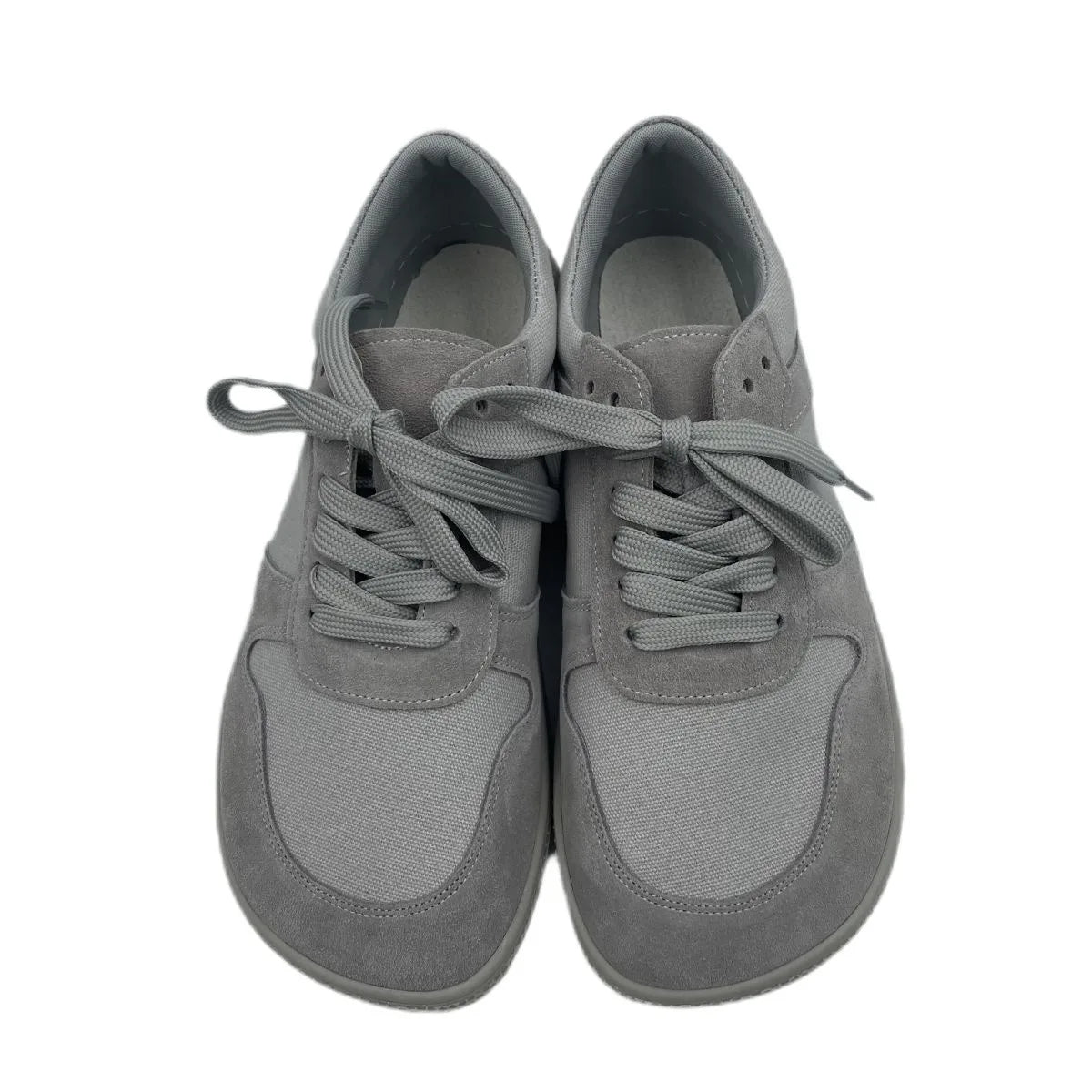 Tipsietoes 2025 Barefoot Leather Sneakers – Flat, Lightweight, Zero Drop Shoes with Wide Toe Box for Men & Women