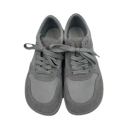 Tipsietoes 2025 Barefoot Leather Sneakers – Flat, Lightweight, Zero Drop Shoes with Wide Toe Box for Men & Women