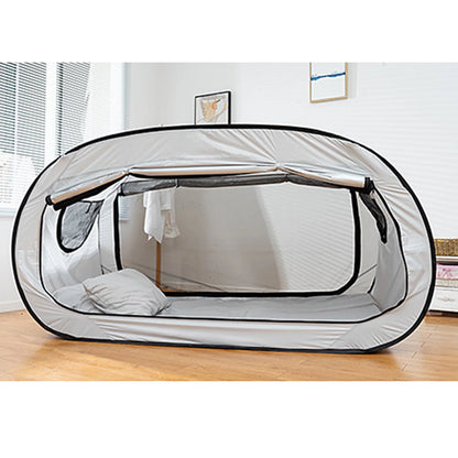 Folding Portable Privacy Bed Tent – Fully Enclosed Outdoor Camping Bed Tent with Shading for Kids & Adults