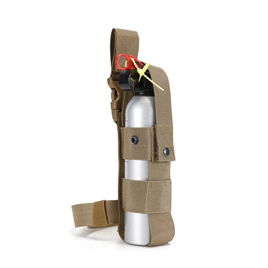 Tactical Drop Leg Water Bottle Holster - Thigh Pouch Belt Carrier Utility Bag