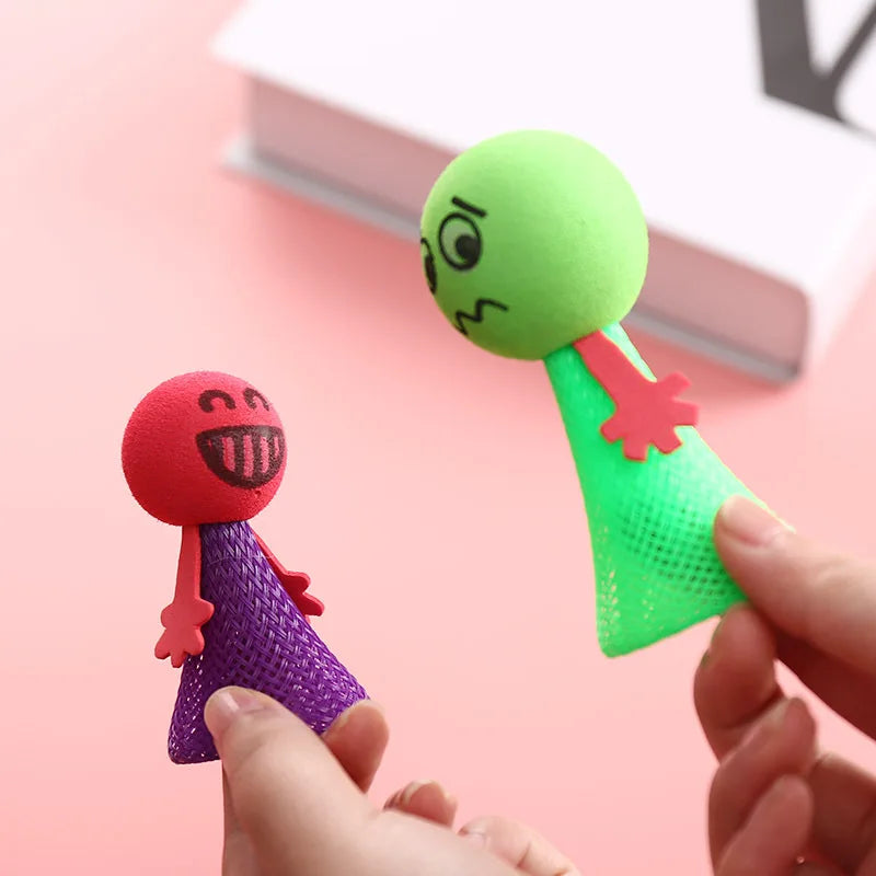 10Pcs Large and Small Funny Jumping Dolls - Birthday Party Gifts and Pinata Filling Toys for Kids