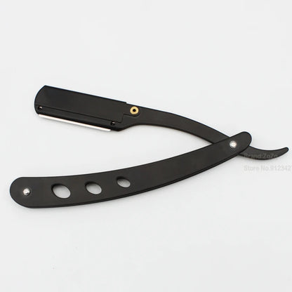ZqZq 10 Shaving Blades – Straight Edge Razor for Haircut, Beard, Eyebrow Shaving & Manual Depilation