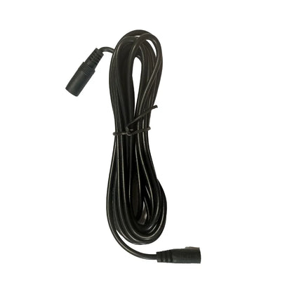 DC Extension Cable - 2.1mm x 5.5mm Female to Male Power Cord Adapter for LED Lights, CCTV & Electronic Devices