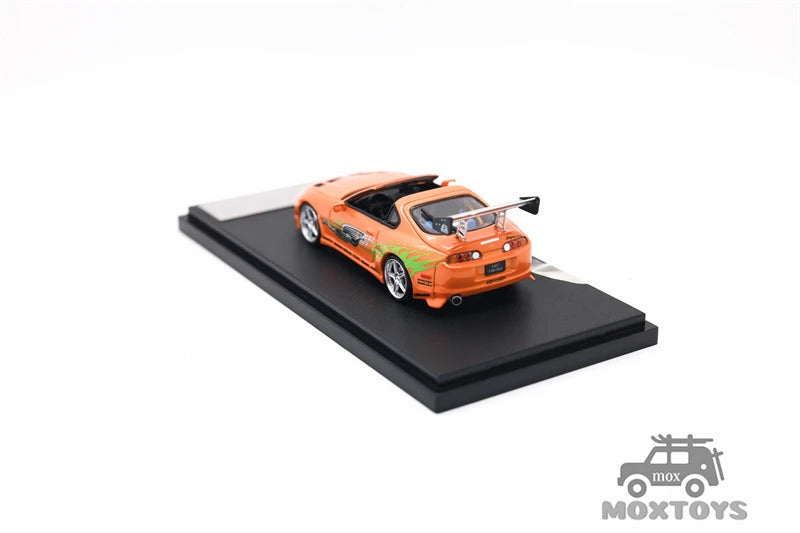 Preorder FS 1:64 Supra Targa A80 Bomex FNF Orange – Limited Edition Diecast Model Car