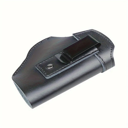 IWB Cowhide Concealed Gun Holster – Inner Belt for Glock 17/19/43, S&W M&P, P220/P226/P229, XD/XDS, Hunting