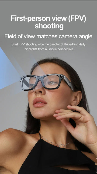 Xiaomi W600 Smart Glasses — AI Intelligent Sunglasses with Camera, Video Recording, Bluetooth Music & Calls, IP65 Waterproof