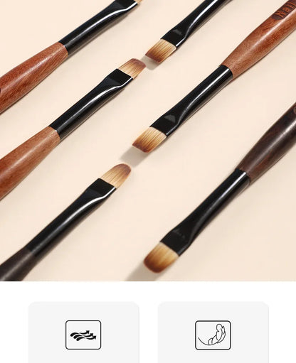 Nail Glue Phototherapy Pen & UV Gel Brush - Professional Acrylic Nail Art Brushes for Painting & Drawing, Manicure Tools