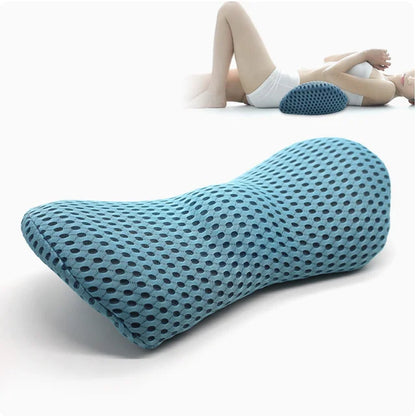 Breathable Memory Foam Cushion – Car Seat, Waist & Lumbar Support Pillow, Bed & Sleeping Interior Accessories