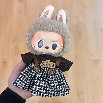 17cm Labubu Doll Clothes Set — Stylish Outfit for 17cm Labubu Dolls