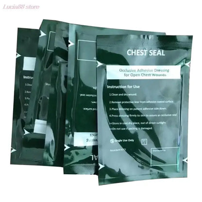North American Rescue Hyfin Vented Chest Seal — Medical Emergency First Aid Outdoor Trauma Seal, Free Shipping