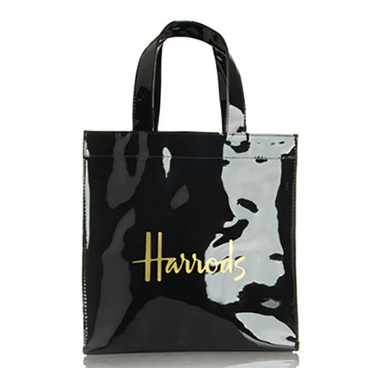 Simple Stylish PVC Reusable Shopping Bag – Luxury Eco-Friendly Waterproof Tote for Summer Beach
