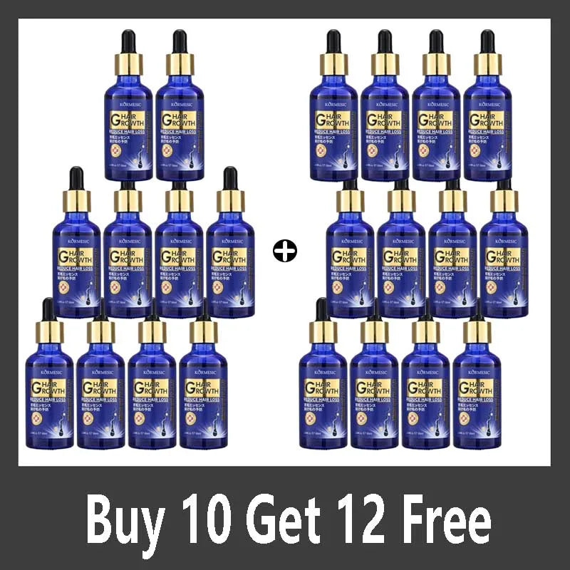 Hair Growth Serum Oil – Anti Hair Loss Treatment for Regrowth, Scalp Repair, Moisturizing & Nourishing Hair Care Solution