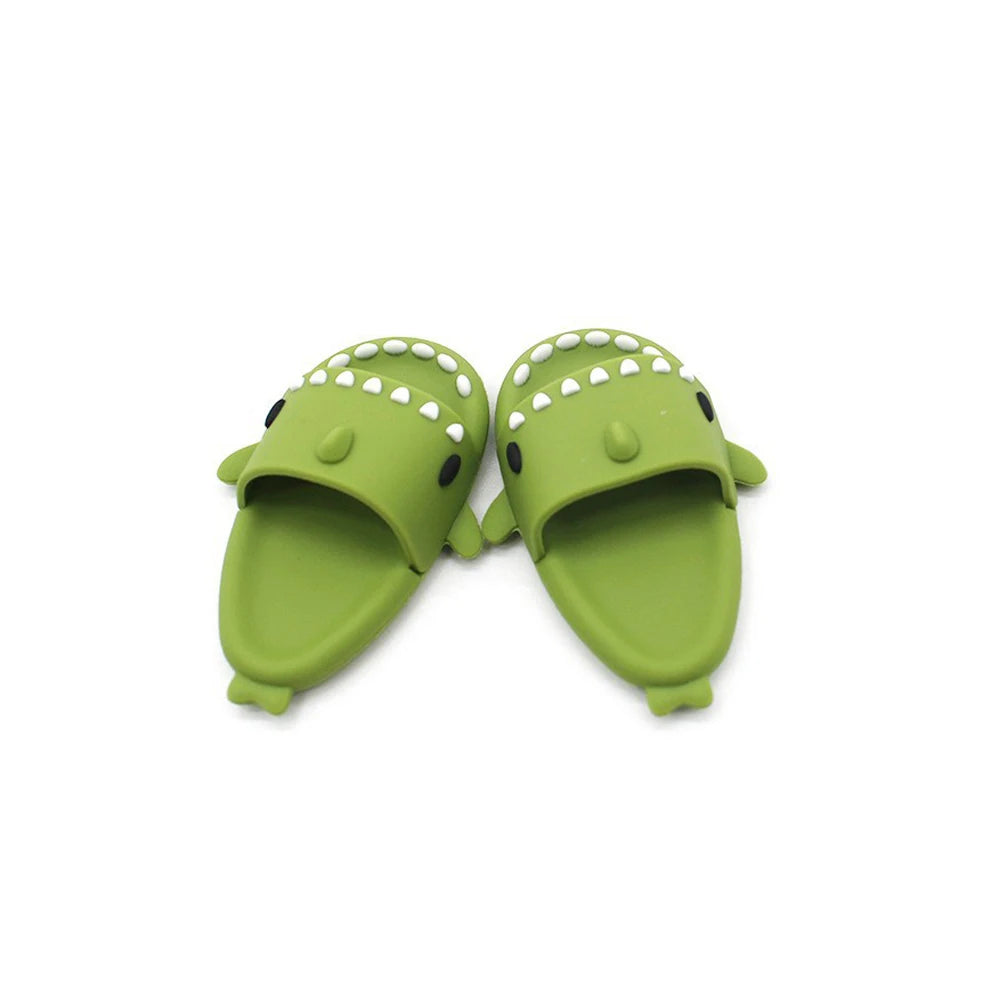 17cm Labubu Doll Shark Slippers — Fun & Stylish Casual Shoes for Dolls (Shoes Only)