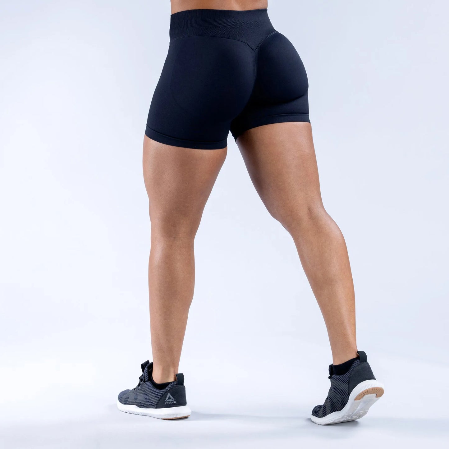 Women’s Gym Impact Running Shorts — Seamless Scrunch Butt Biker & Yoga Athletic Leggings