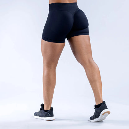 Women’s Gym Impact Running Shorts — Seamless Scrunch Butt Biker & Yoga Athletic Leggings