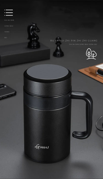 Large Capacity Stainless Steel Vacuum Flask Heat Preservation Insulated Household Cup