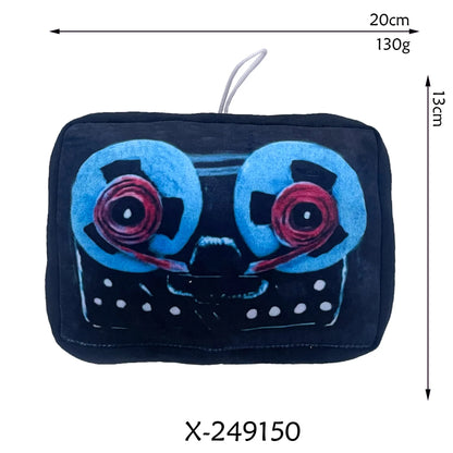 20cm The Amazing Digital Circus Plush Pendant - Caine & Jax Rabbit Plush Keychain, Anime Bag Charm & Collectible Gift