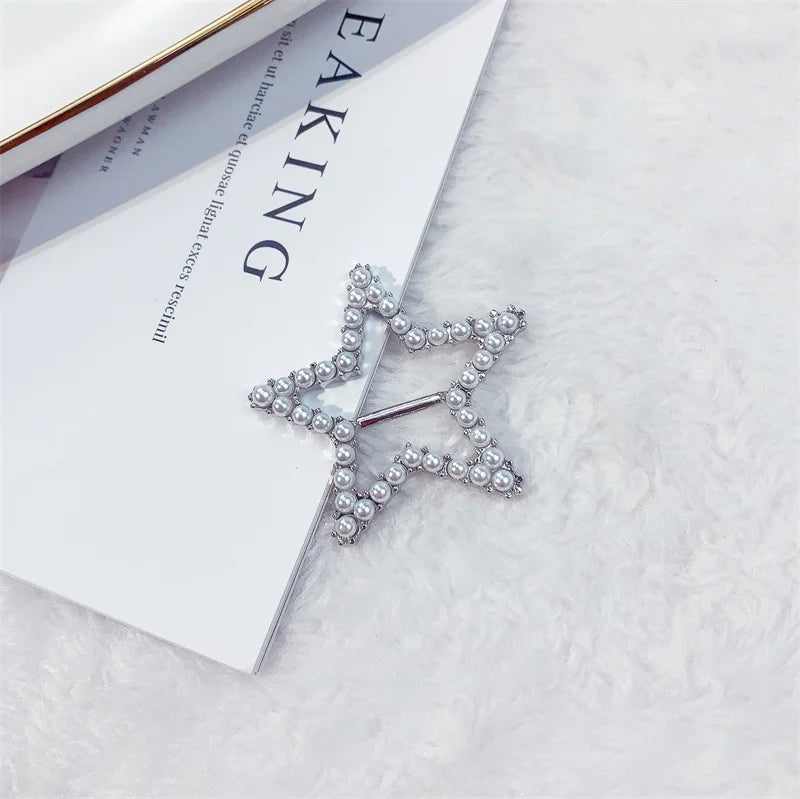 Creative Knot Buckles – Geometric T-Shirt & Scarf Waist Tightening Buttons, Clothing Accessories
