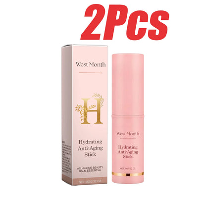 Moisturizing Multi Balm Stick - Collagen Hydrating Balm for Skin Firmness, Brightness, and Wrinkle Care