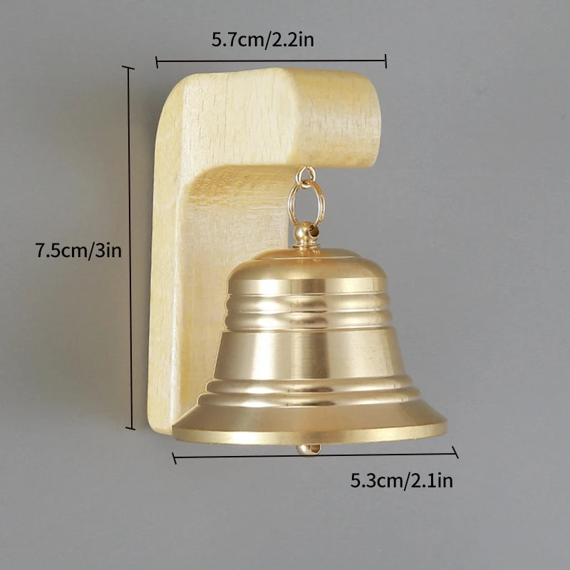Wooden  Wind Chime Door Bell – Home & Room Decor, Front Door Reminder Bell
