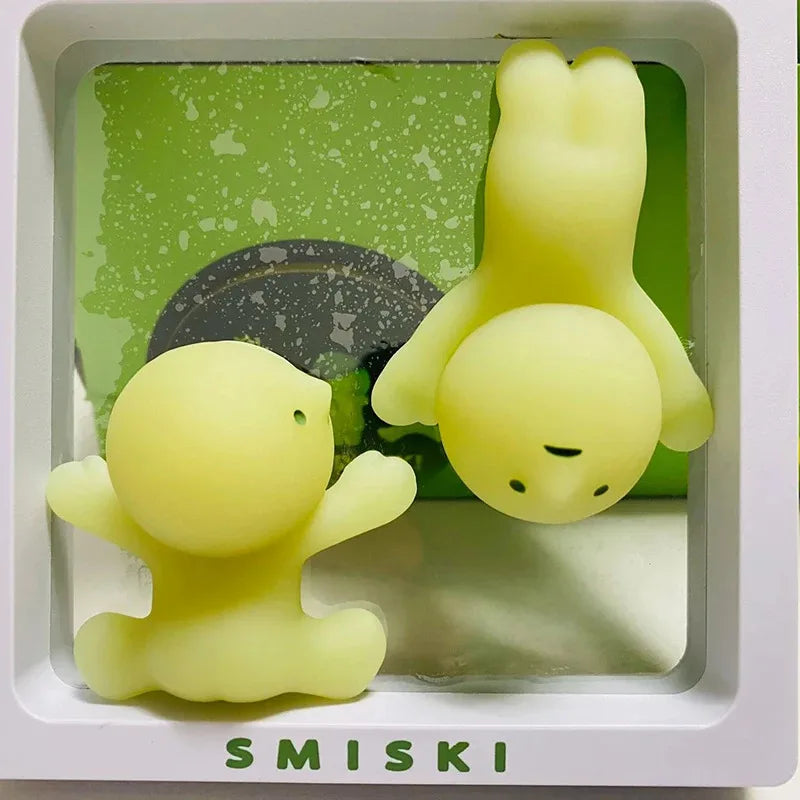 Smiski Hippers Luminous Elf Blind Box – Cute Mini Night Light Doll, Cartoon Figure Christmas Gift