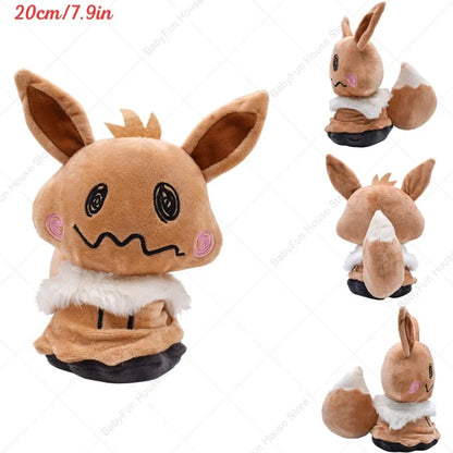 Pokémon Plush Toy Collection – Shiny Mimikyu, Charizard, Snorlax, Eevee Evolutions and Collectible Gift Dolls