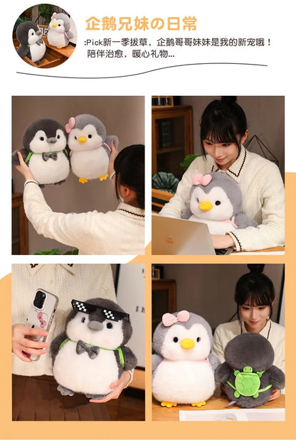 Soft Fat Penguin Plush Toy – Cute Stuffed Animal Doll for Home Decoration & Birthday Gift