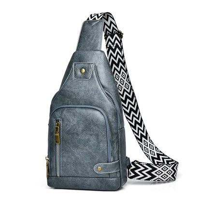 Waterproof Summer Crossbody Chest Bag for Couples – Unisex Small & Breathable Backpack