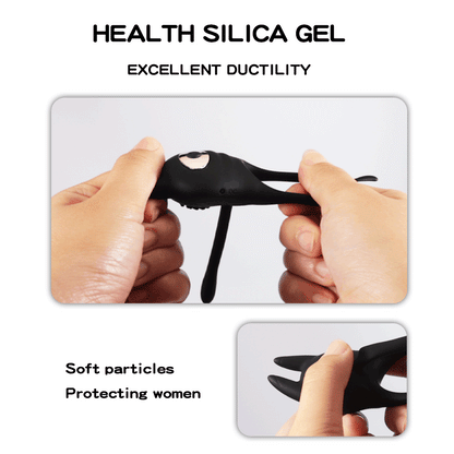 Wireless Remote Vibrating Penis Ring – Couples Cock Ring Stimulator for Delay Ejaculation and Enhanced Pleasure