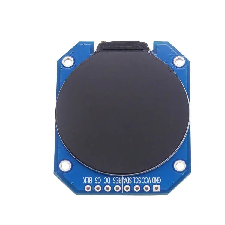 1.28 Inch 7PIN 8PIN SPI TFT LCD Module - Round Color Display Screen with GC9A01 Driver PCB Board