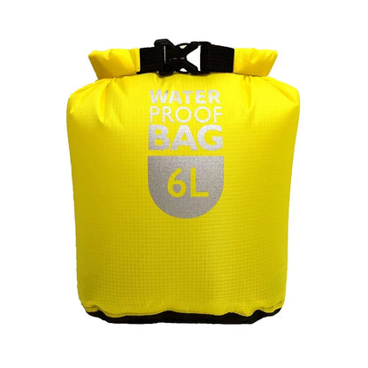6L/12L Outdoor Dry Bag – Waterproof Sack for Fishing, Boating, Rafting, Kayaking, Floating Accessories