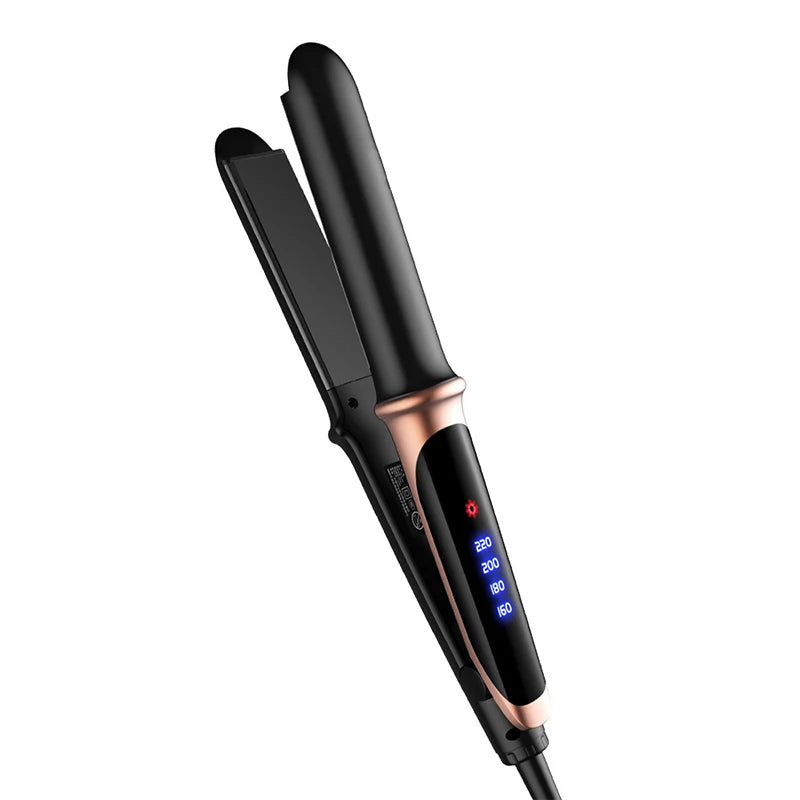 2 in 1 Flat Iron Hair Straightener – Professional Hair Iron for Straightening & Curling