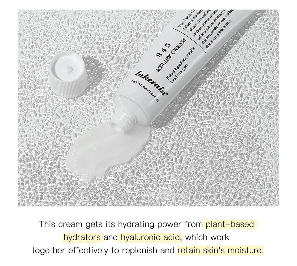 345 Relief Cream – Moisturizing & Soothing Care for Blemish-Free, Nourished Skin